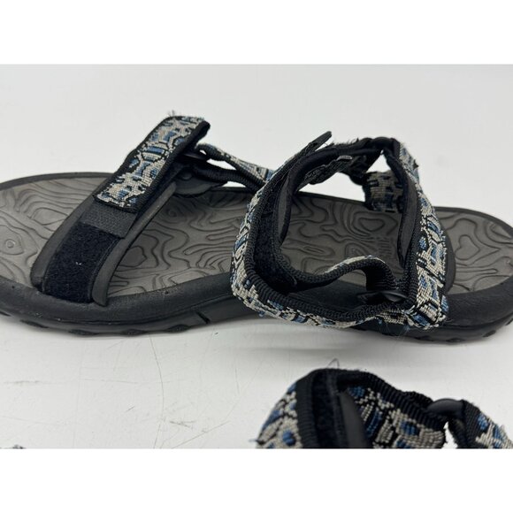 Teva Womens Sport Sandals Size 9 Black Aztec Slingback Outdoor Casual Comfort - Picture 11 of 16